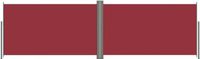 vidaXL Windscherm uittrekbaar 180x600 cm rood