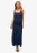 Superdry Athletic Essentials Maxi-hemdjurk van Jersey - Dames - Jurken - UK8-EU36 - Richest Navy