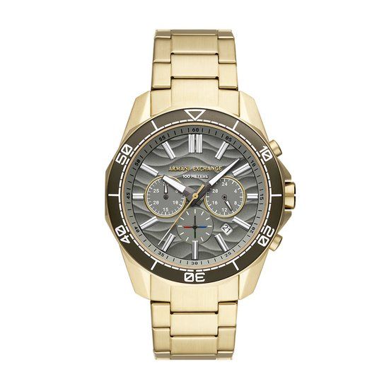 Armani Exchange AX1970 Heren Polshorloge Goudkleurig
