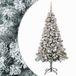 vidaXL - Sapin artificiel - 120 cm - 150 LED - Blanc chaud
