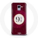 Lakokine Hoesje voor Samsung Galaxy A8 2018 Harry Potter track 9 3 4
