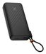 Xtorm Go2 Powerbank 20000 mAh Noir, Charbon de bois