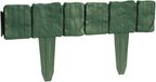 GSG24 Stone Serie Bordure de jardin imitation pierre 2,5m vert