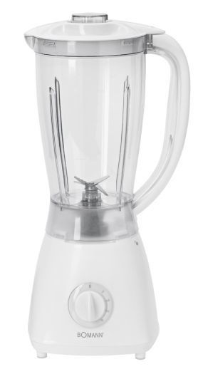Bomann UM 378 CB Blender - 1.5L - 500W - Wit