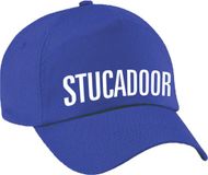 Bellatio Decorations Stucadoor verkleed pet blauw voor dames en heren