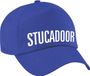 Bellatio Decorations Stucadoor verkleed pet blauw voor dames en heren