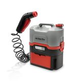 Errecom JET GUN PRO+, Portable High Pressure Cleaner with Storage Compartment, 8 L Water Tank, 3 m Spiral Hose, 2.9 kg