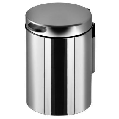 Geesa Serie 600 wand afvalemmer 3 l. RVS Gepolijst