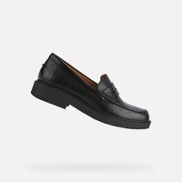 GEOX SPHERICA EC1 B DAMES Loafers - ZWART - Maat 36