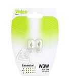 Valeo Halogeen Lamp Essential 32114 W3W Set van 2