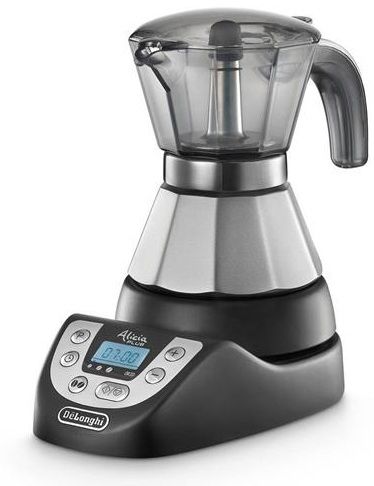De'Longhi Alicia Plus EMKP 21.B Elektrische Moka Express - Zwart/RVS - 2 Kopjes