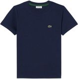 Lacoste Core T-shirt Jongens donkerblauw - Maat 152