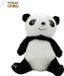 Wonder Semic Panda! Go, Panda! Pluche knuffel Pan-Chan 16 cm Wit/Zwart