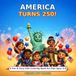 America Turns 250!: A Fun and Easy USA Coloring Book for Kids Ages 4–8
