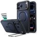 ESR Classic Hybrid HaloLock Stand Hoesje voor iPhone 17 Pro - Frosted Zwart