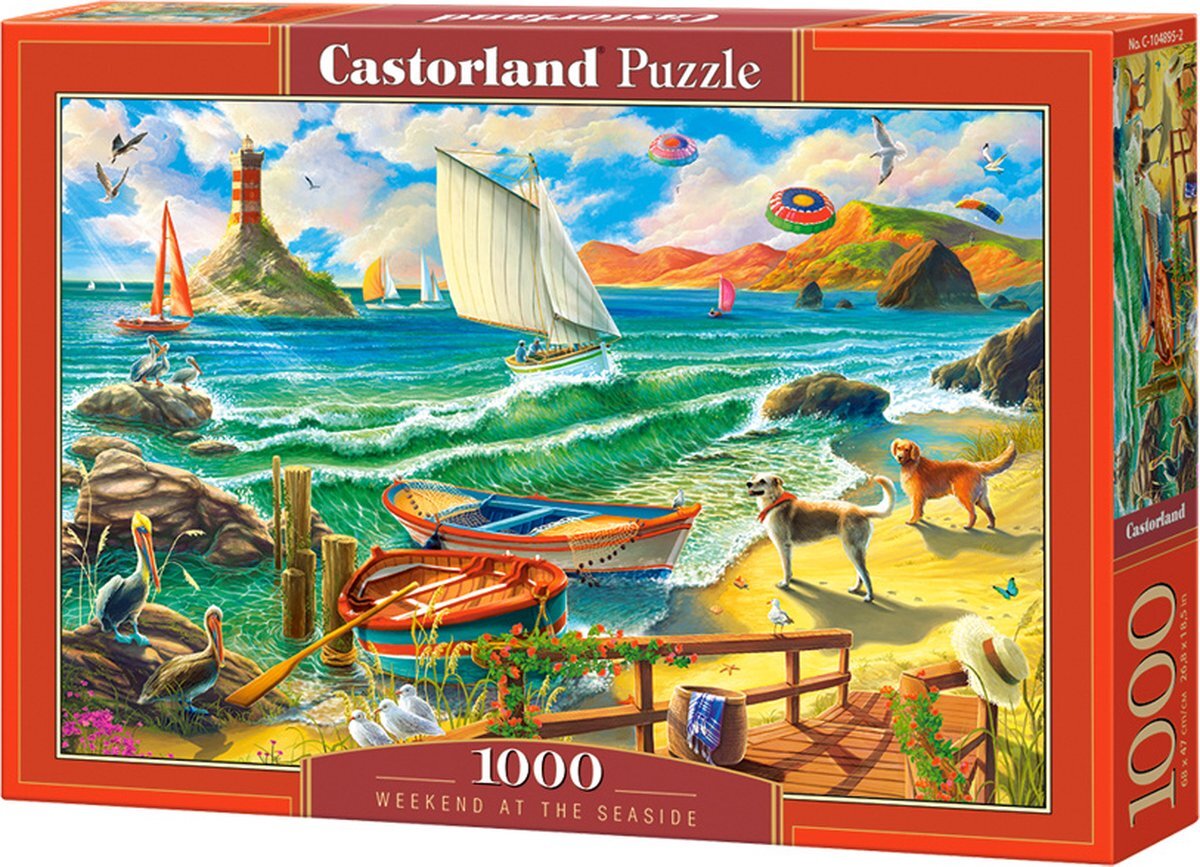 Castorland Weekend by the Seaside Puzzel 1000 Stukjes