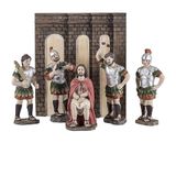 DRW ECCE HOMO Hars Presentatiebeeld, Handbeschilderd, 17 cm