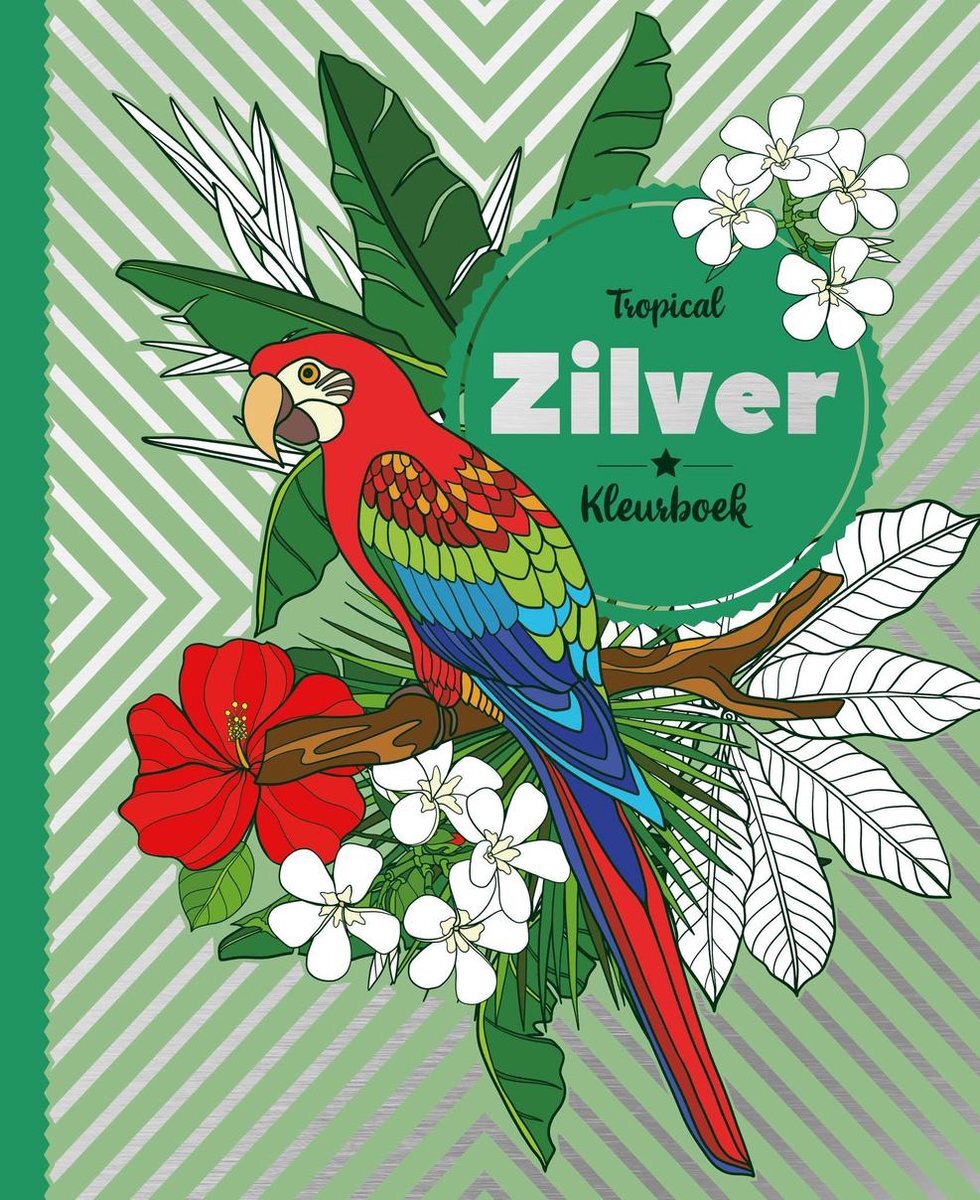 Interstat Zilver kleurboek - Tropical