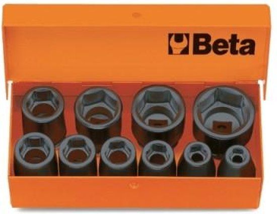 Beta 10-delig set 3/8”slagdoppen