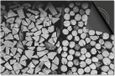 Dietrix Inductie Beschermer - 59x52cm - Hout en Boom - Stronken brandhout opgestapeld