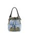 Desigual Buideltas blauw denim / olijfgroen