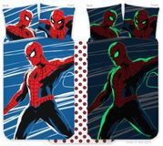 Spiderman™ Max-Fashion Kft. Glow in the Dark Spiderman Dekbedovertrek - Ledikant dekbedovertrek - 100x135 cm - 100% Katoen