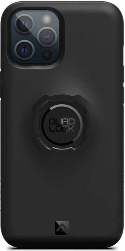 Quad Lock Zwart iPhone 12 Pro Max Hoesje