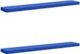 vidaXL - 2-delige - Bankkussens - VUGHT - 2 - st - 100% - Polyester - Koninklijk - Blauw