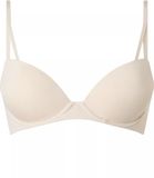 Calvin Klein Soutien-gorge push-up Seductive Comfort T-shirt Femme Beige 85D
