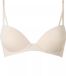Calvin Klein Soutien-gorge push-up Seductive Comfort T-shirt Femme Beige 85D