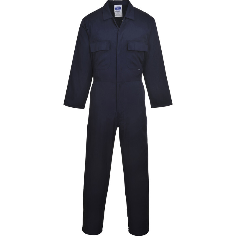 Portwest polykatoenen overall M marineblauw