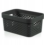 Curver Mand Infinity Dots Xs 1,4 l gerecycled, antracietgrijs