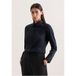 Seidensticker Regular Fit Dames Overhemd zwart, Effen