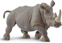 Safari Wilde Dieren Neushoorn Junior 23 Cm Donkergrijs
