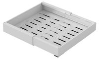StarTech Icecat Uittrekbare schaporganizer - Opbergbak - Verstelbare breedte 32–52 cm - Koolstofstaal - Montage zonder gereedschap - Hoge draagkracht - Wit