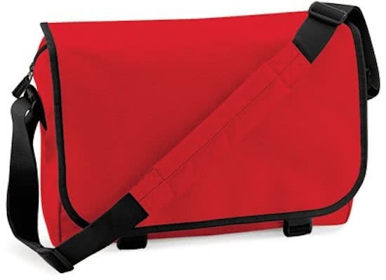 Bagbase Messenger aktetas met schouderband Rood