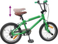 vidaXL BMX Fiets 18 Inch Groen
