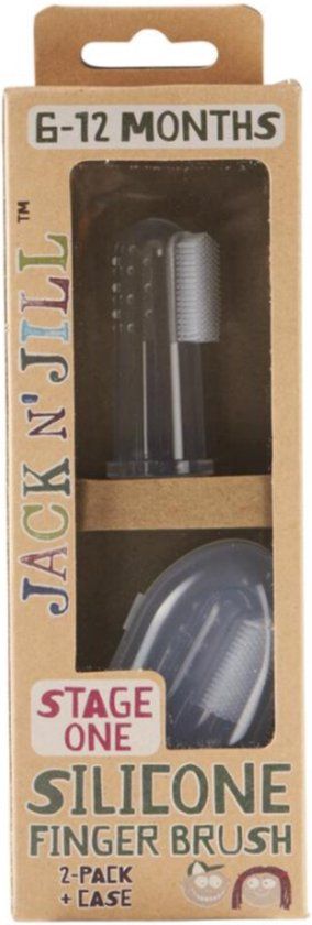 Jack n' Jill Kids - Vingertandenborstel - 2st
