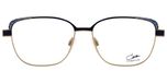 Cazal Lunettes De Vue Unisexe Bleu Géométrique 54mm