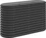 vidaXL Plantenbak 114x40x68 cm gegalvaniseerd staal antracietkleurig