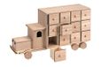 GLOREX 6 1682 153 vrachtwagen met 24 laden hout 38,5 x 14 x 22 cm, natuur