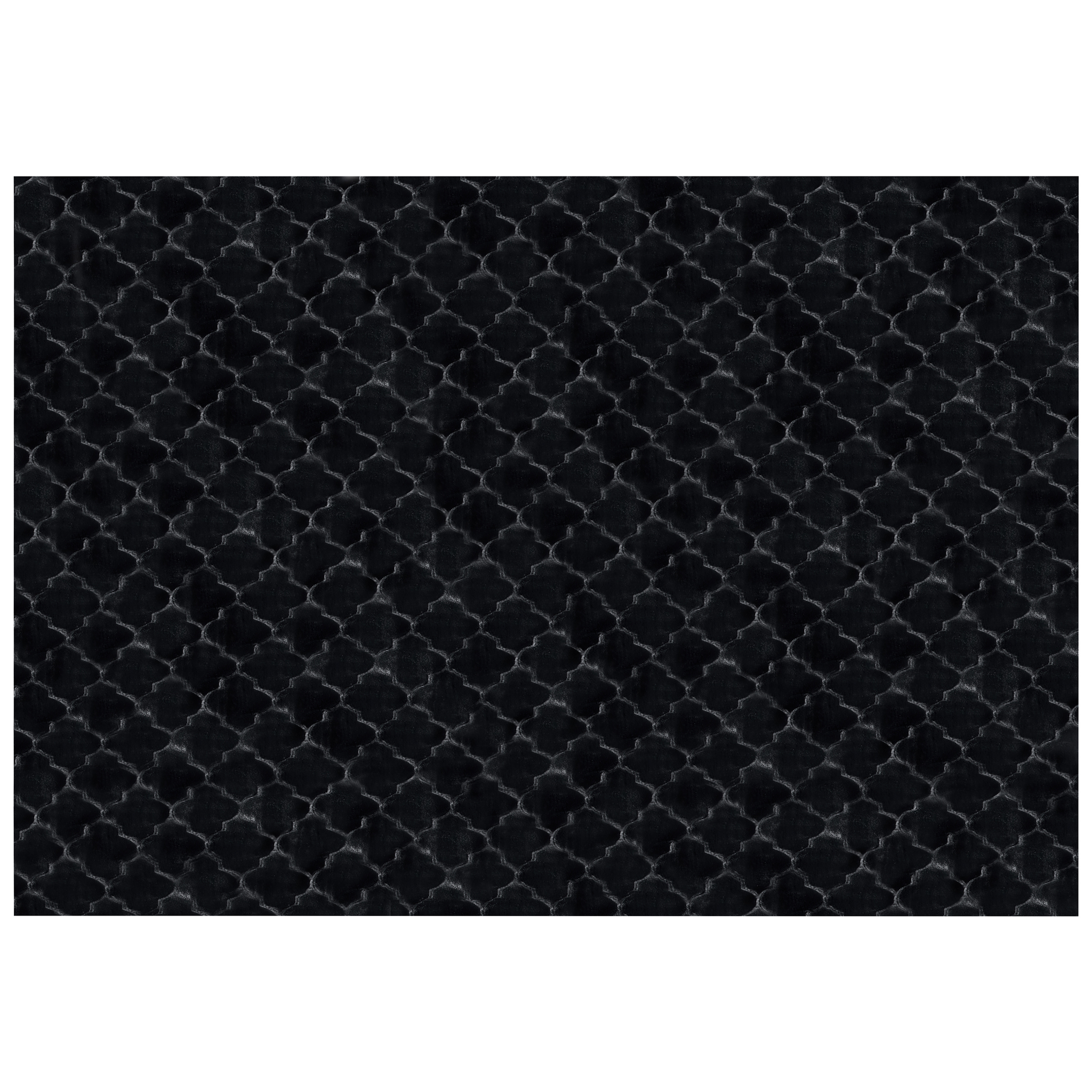 BELIANI Beliani GHARO - Shaggy vloerkleed - Zwart - 160 x 230 cm - Polyester