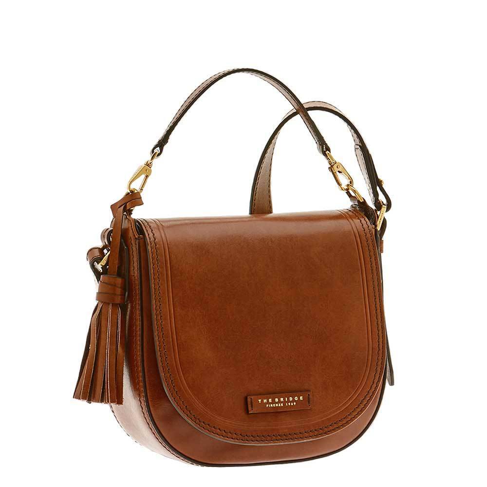 The Bridge Pearl District Shoulderbag brown / gold Bruin