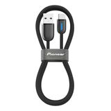 PIONEER CD-U5310AC USB-A naar USB-C kabel 1 m voor Apple CarPlay, nylon coating, snel opladen 15 W, automotive specificaties