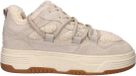 Steve Madden Boomer-F Hoge Sneakers Dames Suède Beige Maat 42