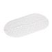 GEDY G-Solid antislip badmat met zuignappen, 39 x 69 cm, kunsthars, wit