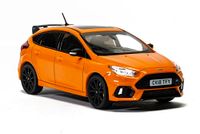 Corgi Ford Focus Mk3 RS Heritage Edition, gegoten model, donkeroranje