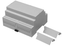 RS PRO DIN-rail behuizing set open bovendeel, afmetingen 106,2 x 90 x 58 mm, 4-polig