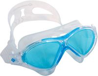 Schildkröt Zwembril voor kinderen - siliconen, blauw, anti-condens