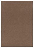BT Carpet Effen loper Casual - bruin 80x300 cm
